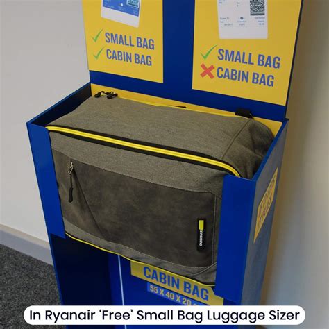 ryanair approved cabin bag 40x20x25.